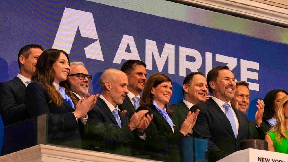 The largest transaction in Switzerland last year was the spin-off of Amrize by the cement group Holcim. (archive picture)