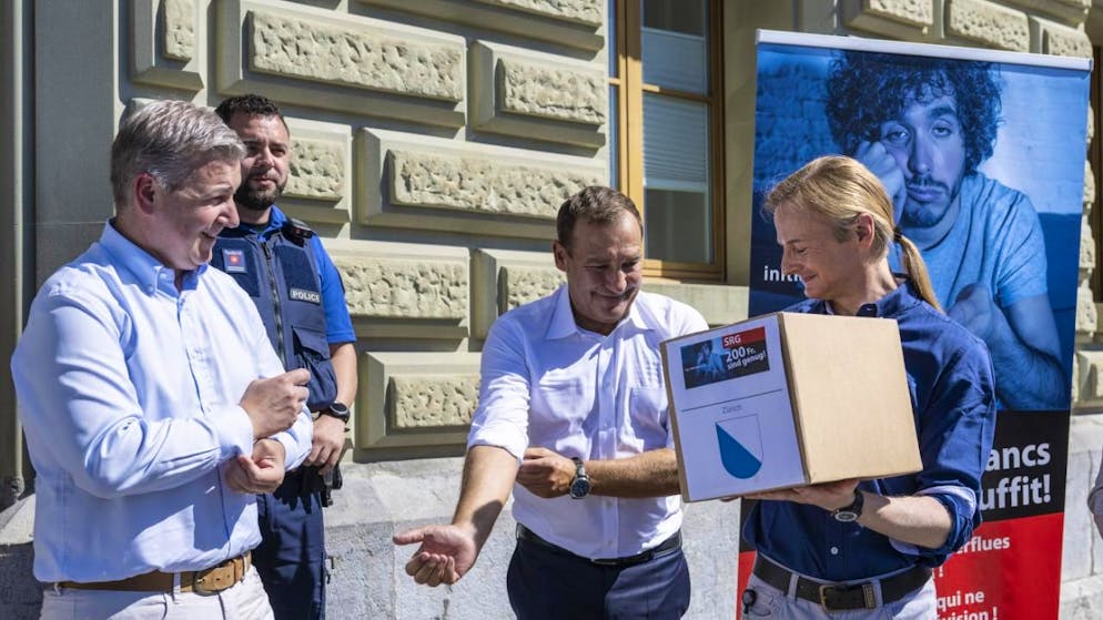 Comité d'initiative. Redevance à 200 francs : «Tout le monde aura plus d'argent pour vivre»