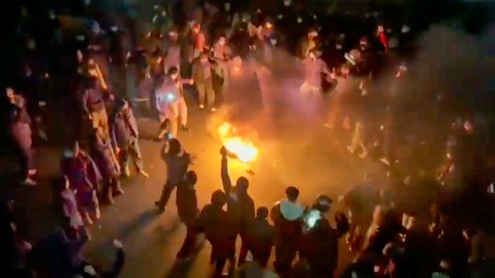 Protest in Teheran. (9. Januar 2026)