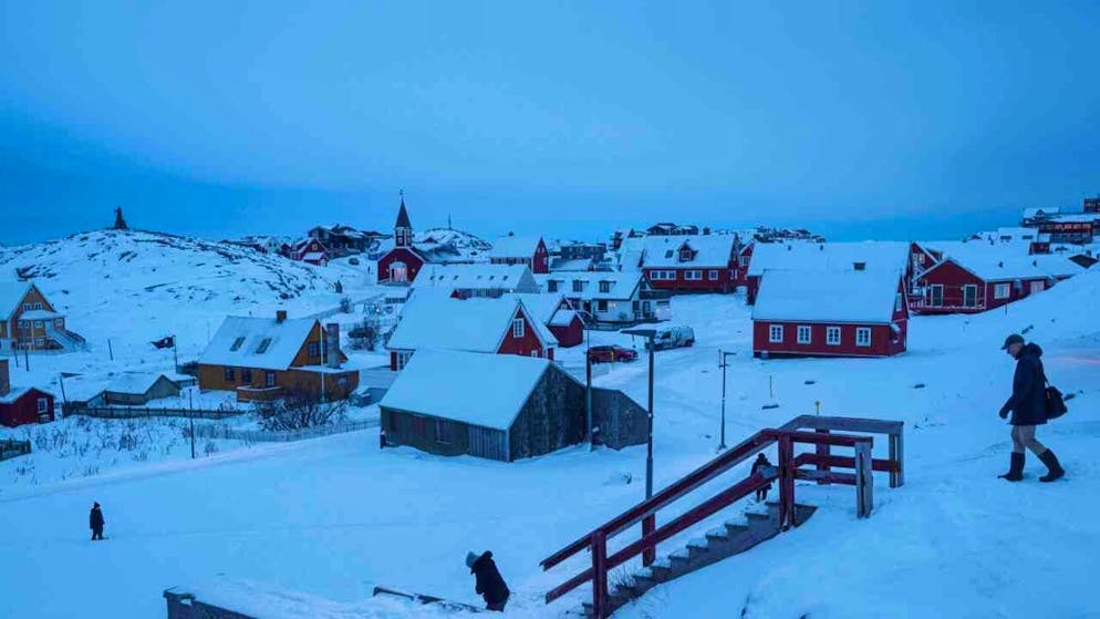 Nuuk, in Groenlandia