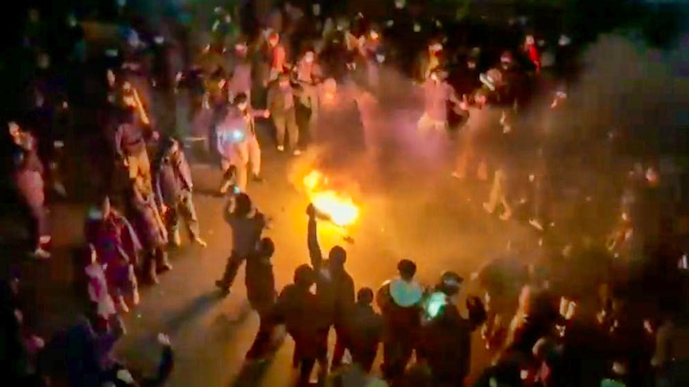 Protest in Tehran. (January 9, 2026)