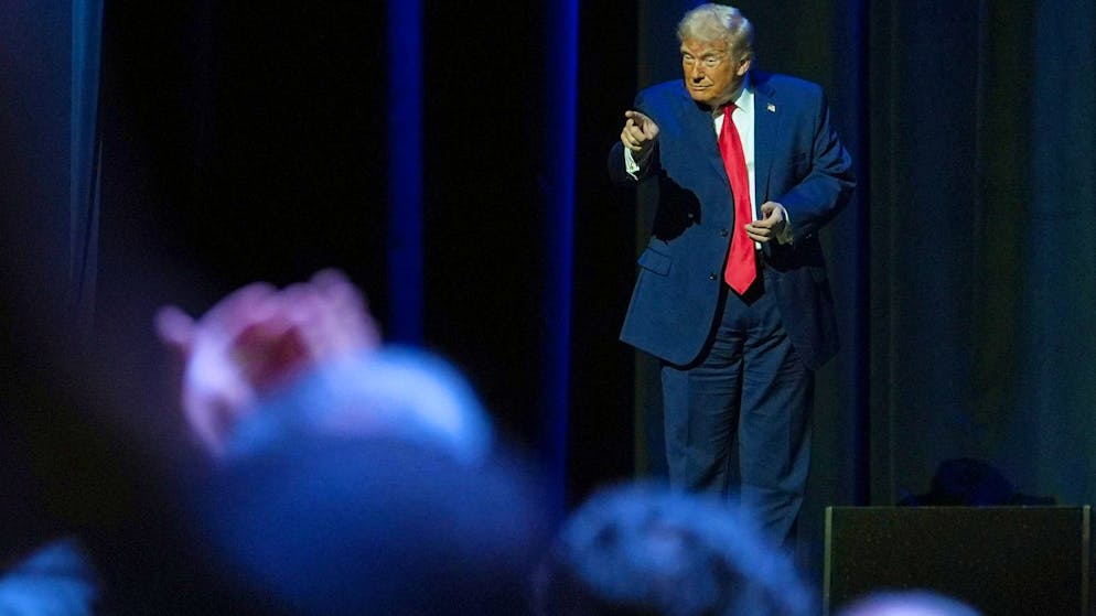 Donald Trump spricht am 13. Januar zum Detroit Economic Club