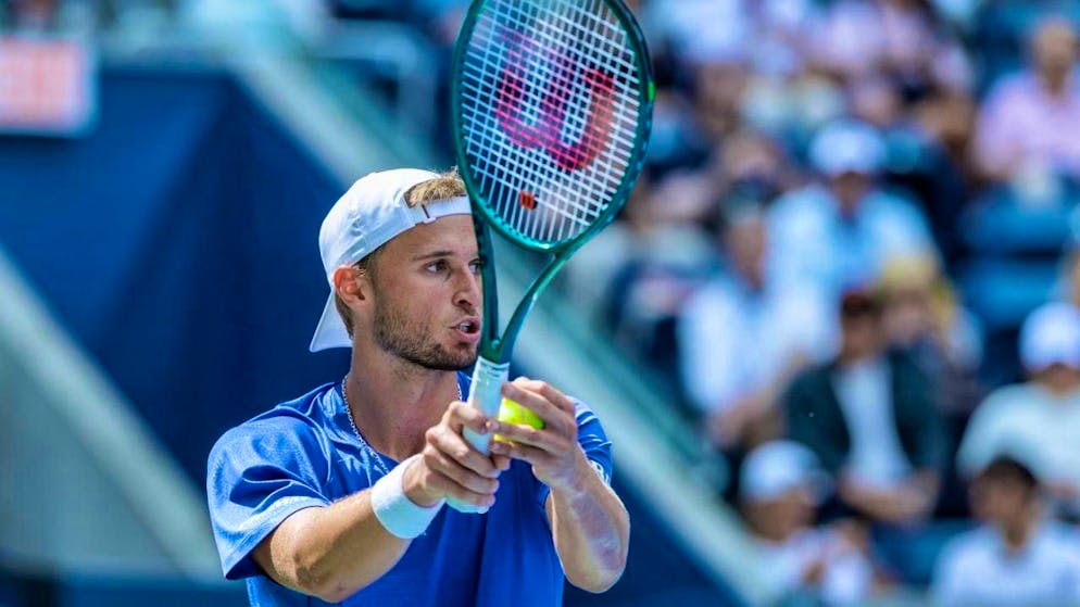 After advancing to the round of 16 at the US Open, Leandro Riedi gets stuck in qualifying in Melbourne.