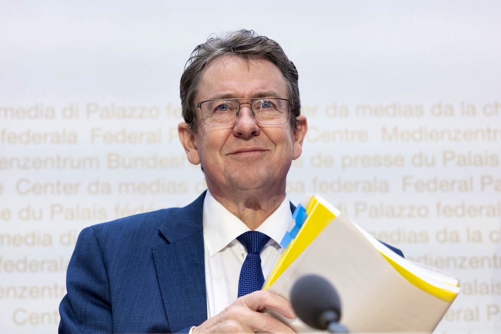 Bundesrat Albert Rösti musste diese Woche mehrere Termine absagen.