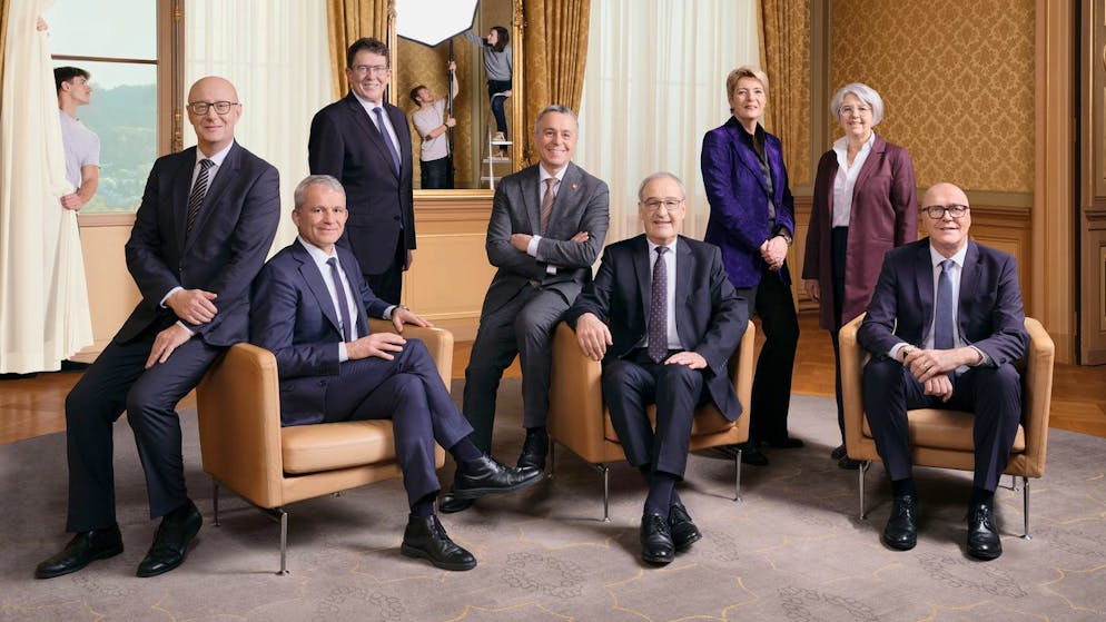 Der Schweizer Bundesrat wird von alltäglichen Krankheiten nicht verschont.