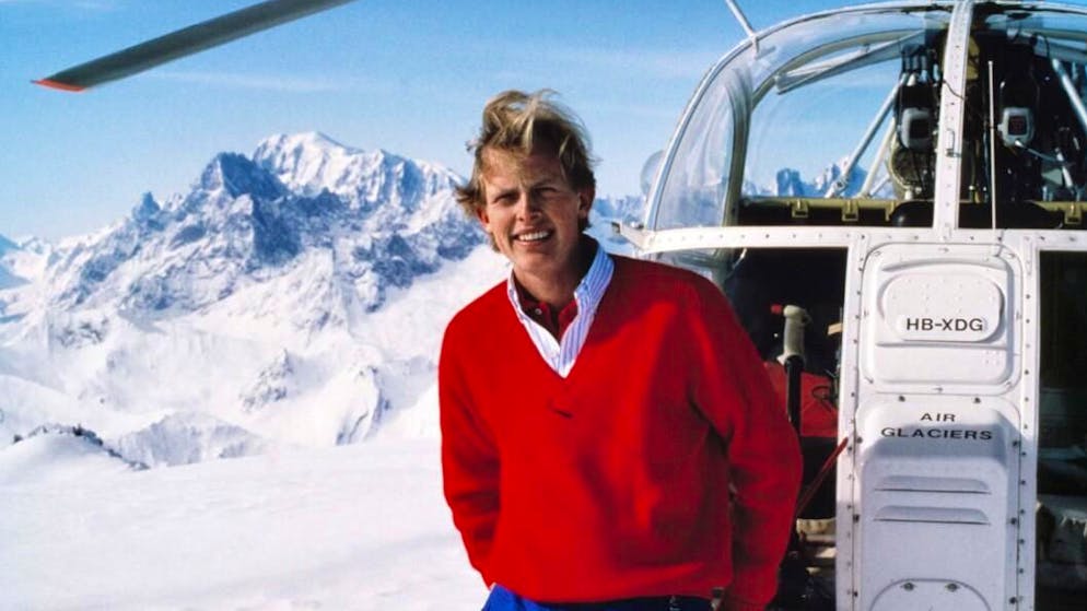 Le 14 janvier 1986, François-Xavier Bagnoud perdait la vie dans le crash de son hélicoptère dans le cadre du Paris-Dakar (photo d'archives).