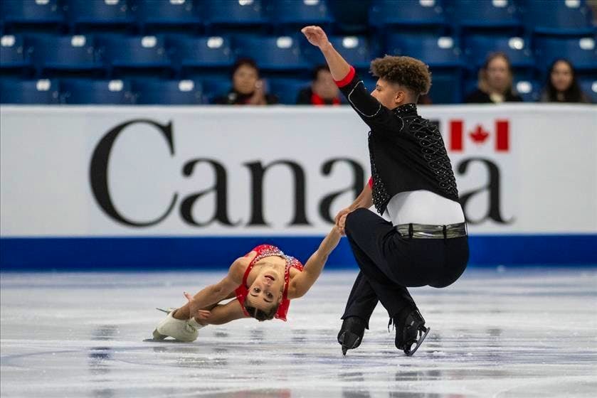 Pattinaggio. CE,Vouillamoz/Bouvart sesti