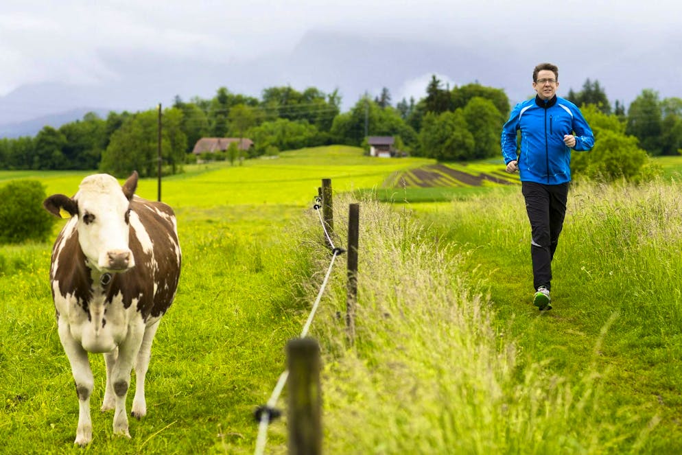 Albert Rösti is at home in Uetendorf BE. (Archive photo, 2015)