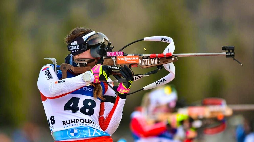 Lena Häcki-Gross clears all targets (archive photo).