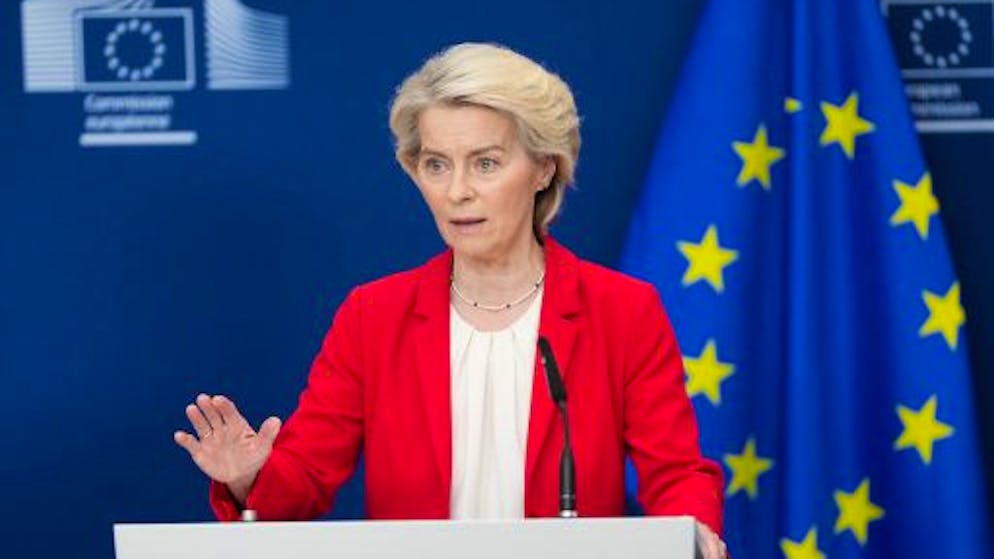 Die Präsidentin der Europäischen Kommission, Ursula von der Leyen. (Archiv)