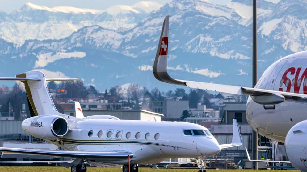 La maggior parte dei jet privati arrivano da Paesi europei. (Foto archivio)