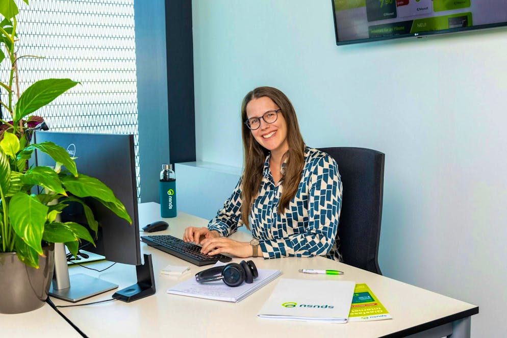 «Lorsqu'une demande nous parvient, nous accordons une importance capitale à ce qu'elle soit traitée très rapidement», explique Katharina Müller, experte du service clientèle chez spusu.