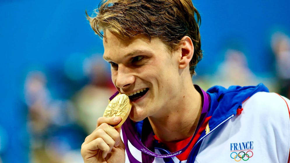 L'ancien champion olympique de natation Yannick Agnel (ici aux JO 2012) sera jugé pour viol sur mineure.