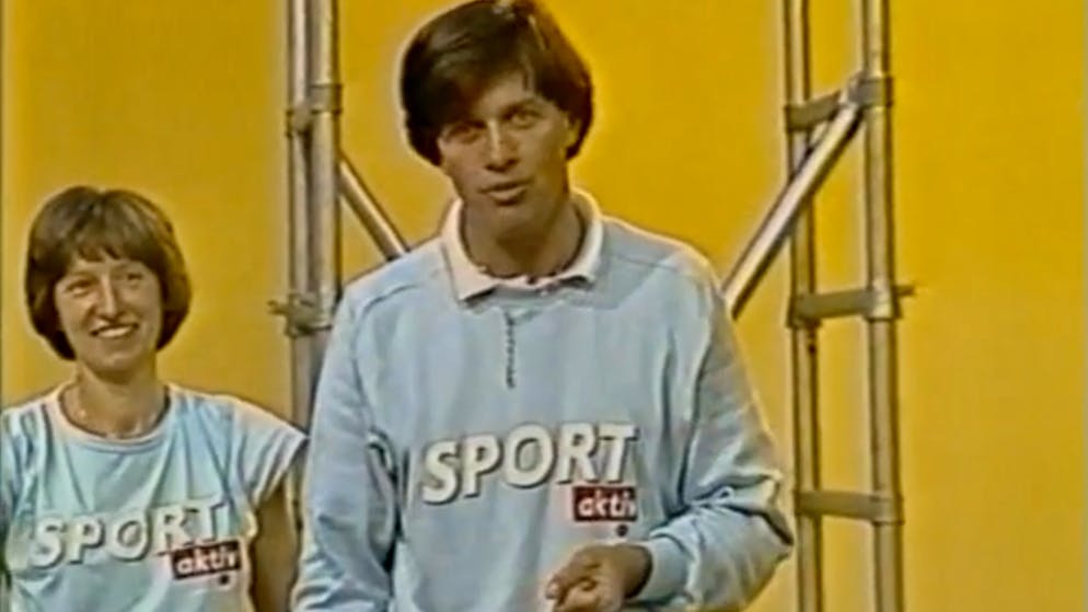 Legendäre TV-Gymnastik. Der Lauberhorn-Test mit Bernhard Russi aus dem Jahr 1986