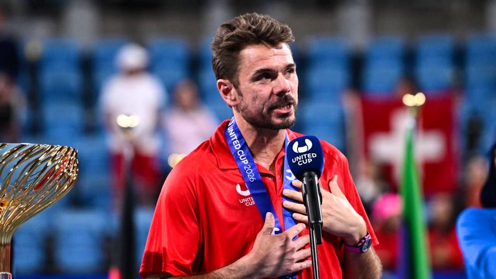 Wawrinka bei seinem letzten Australian Open gegen Djere - Gallery. In Australien auf Abschiedstournee: Stan Wawrinka