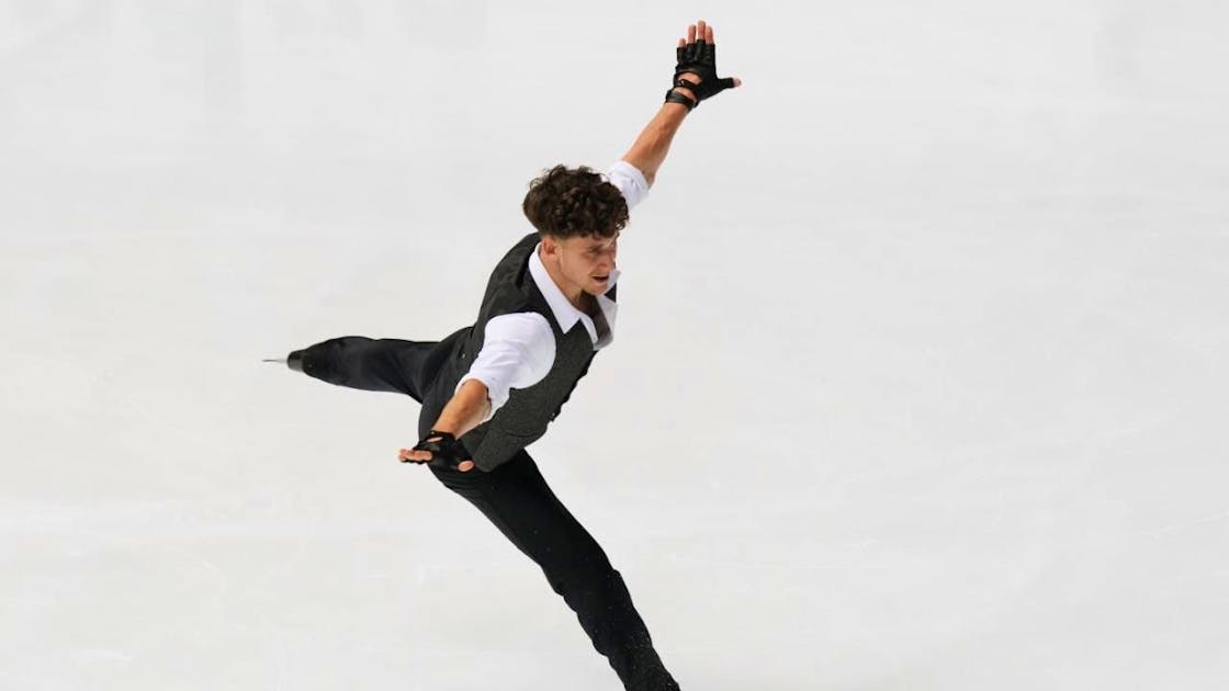 Britschgi sixth after short program