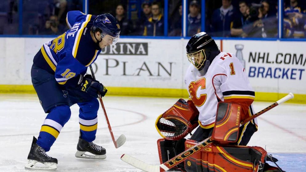 Ty Rattie avec le maillot de St-Louis arrive à Fribourg