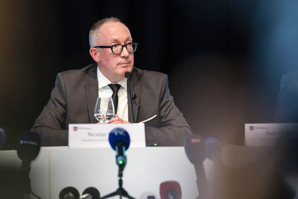 Nicolas Feraud, Gemeindepräsident von Crans-Montana. 