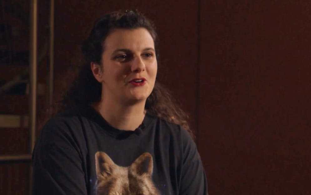 Ma frère. La co-réalisatrice du film, Romane Gueret, à l'heure de l'interview pour blue News.