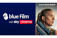 SuperMax blue Film mit Sky Cinema Kachel DE