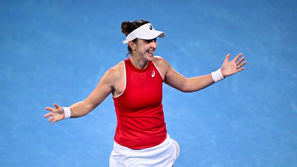 Wawrinka bei seinem letzten Australian Open gegen Djere - Gallery. Will ihre glänzende Frühform vom United Cup auch am Australian Open ausspielen: Belinda Bencic