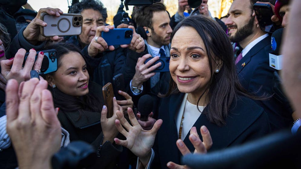 USA unter Donald Trump. Machado: «Habe dem Präsidenten den Nobelpreis überreicht»