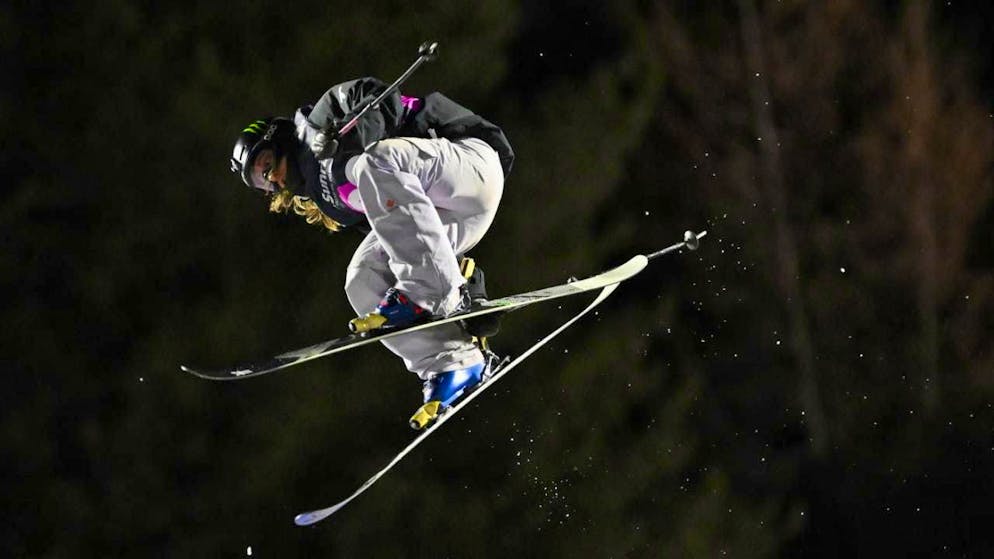 Sarah Höfflin did not make it into the slopestyle final of the Laax Open.