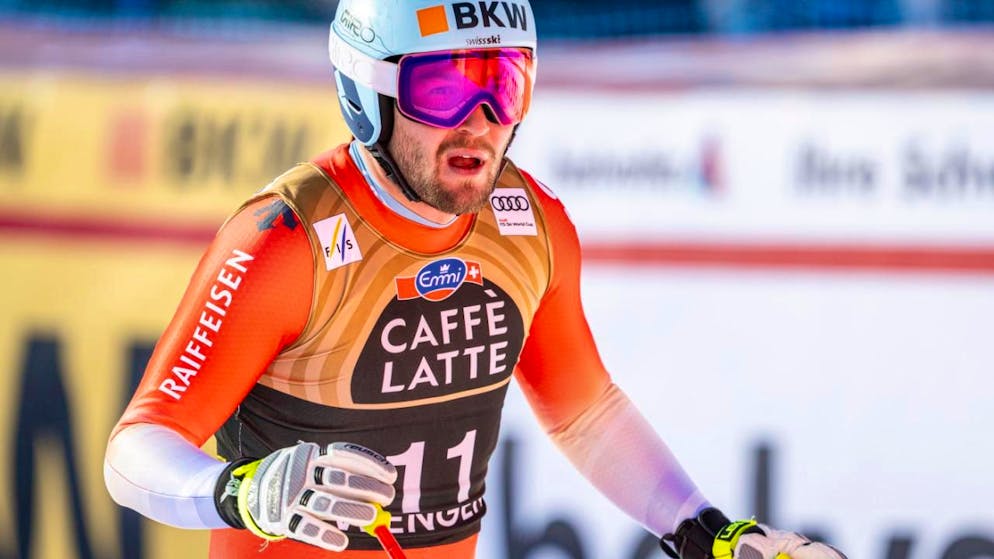 Alexis Monney hofft, in Wengen erstmals in die Top 8 vorzustossen