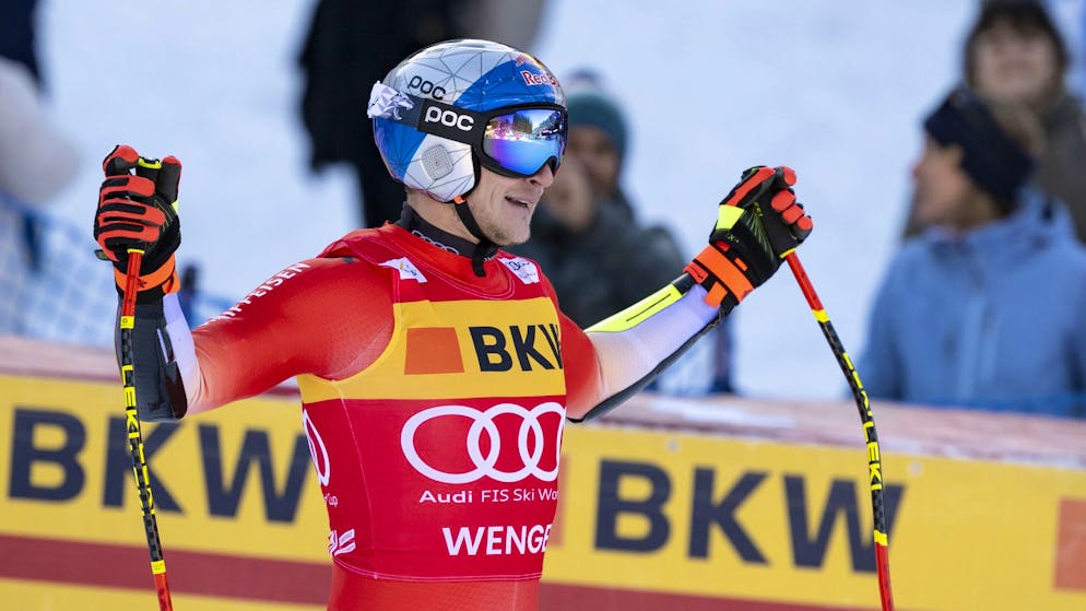 Marco Odermatt ist nicht ganz zufrieden mit seiner Leistung.