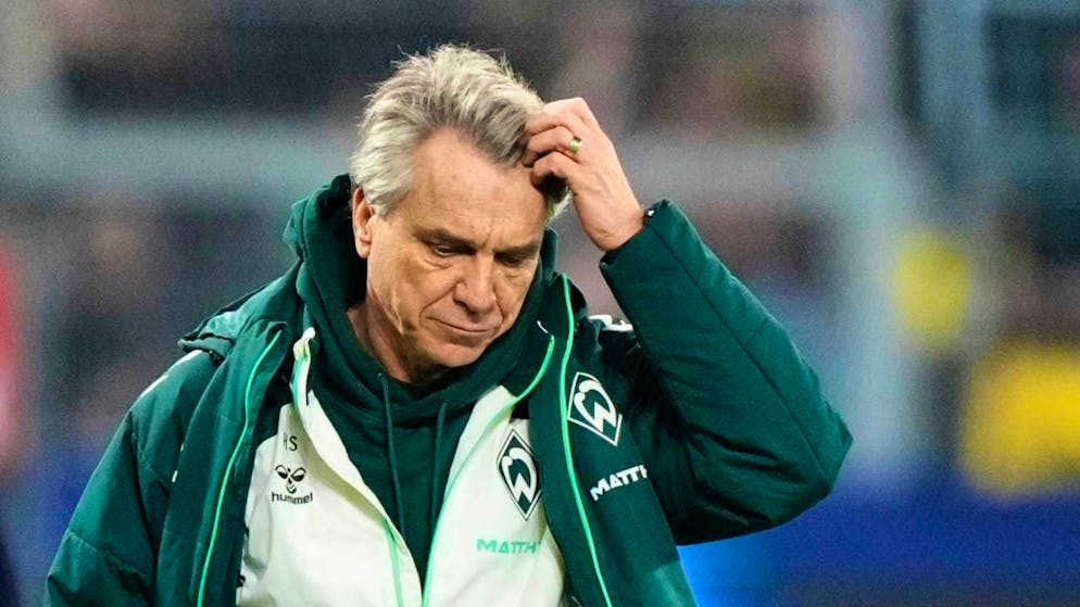 Bremen coach Horst Steffen is annoyed that Werder lost two points against Frankfurt in the 95th minute