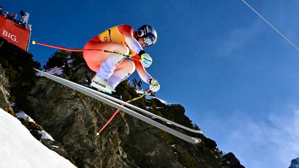 Alpine skiing. Franzoni before first World Cup victory - Von Allmen 3rd, Odermatt 4th