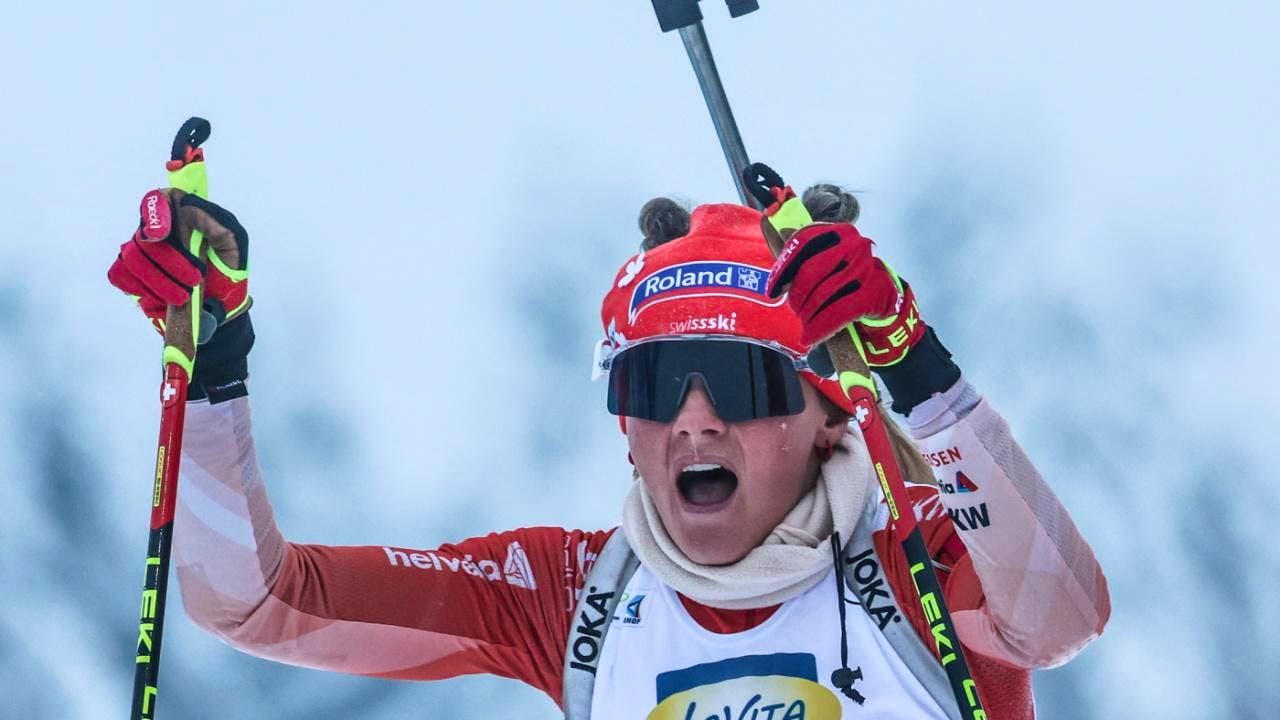 Biathlon. Lea Meier als 18. beste Schweizerin