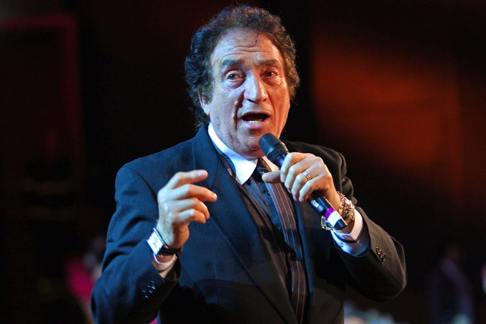 Tony Dallara in un'immagine d'archivio.