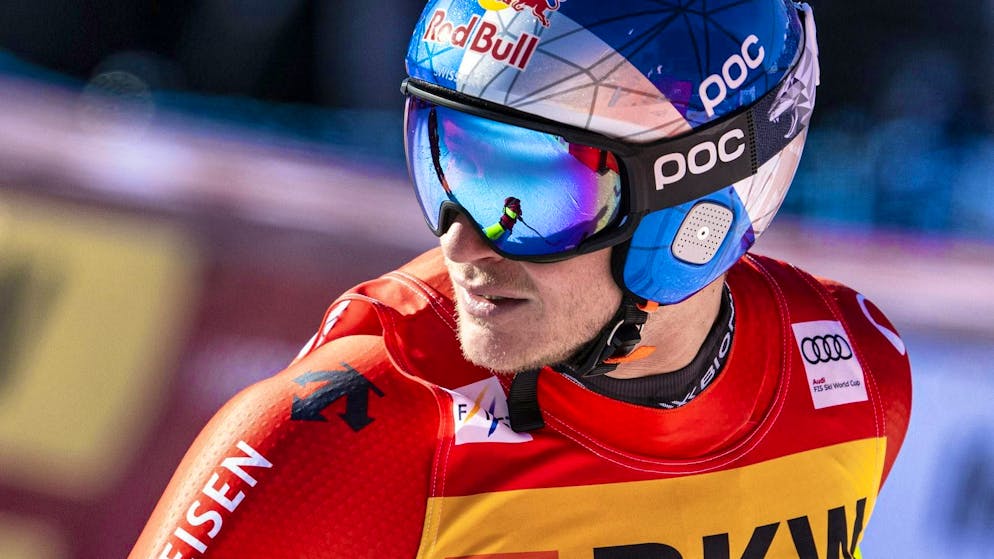 Marco Odermatt made two mistakes in the super-G in Wengen, which cost him the podium and possibly victory.
