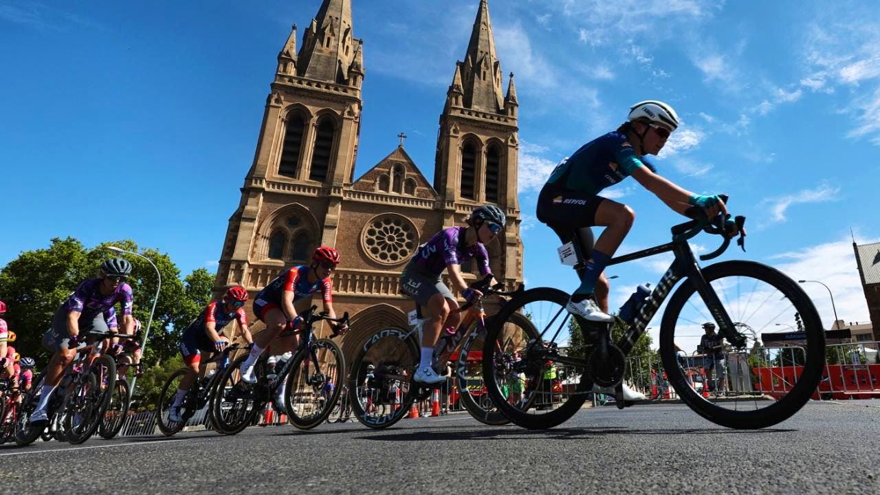 Cycling. The Tour Down Under is the starting signal
