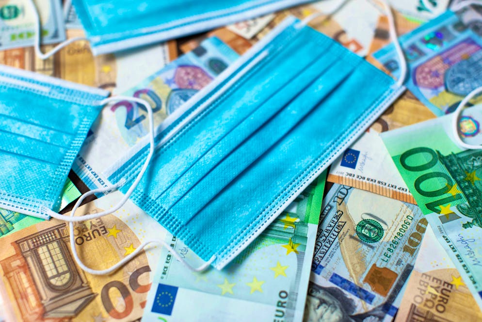 A mask supplier for Germany is alleged to have evaded twelve million euros in taxes.