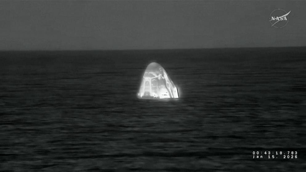 Space mission aborted prematurely. Crew-11 lands here due to medical incident