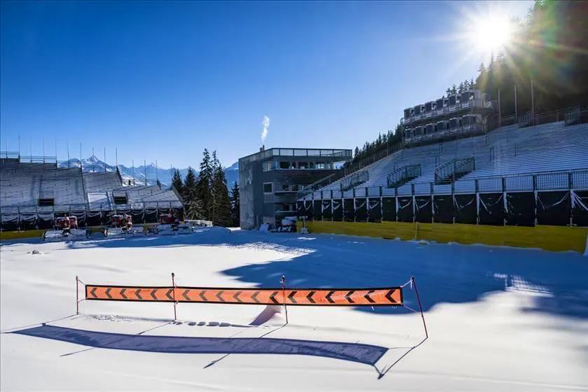 Sci. Crans-Montana, gare sì ma festa no