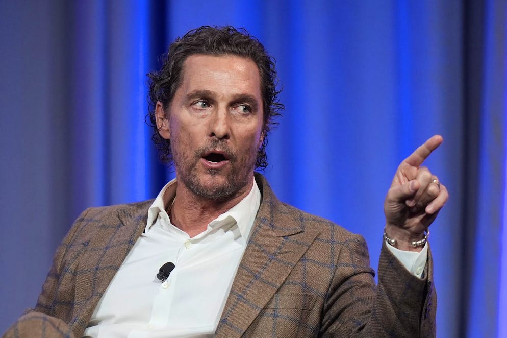 L'attore Matthew McConaughey.