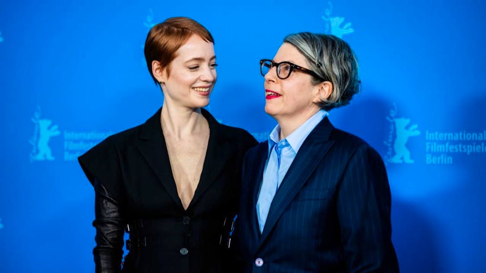 "Heldin" - hier mit Hauptdarstellerin Leonie Benesch (links) und Regisseurin Petra Volpe war der erfolgreichste Schweizer Film im vergangenen Jahr.