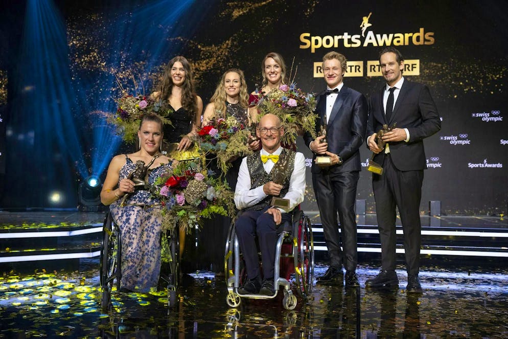 The winners at last year's Sports Awards.