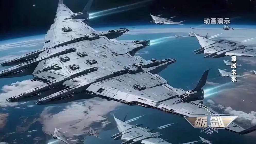 Sci-fi becomes reality. China wants to build giant space aircraft carrier