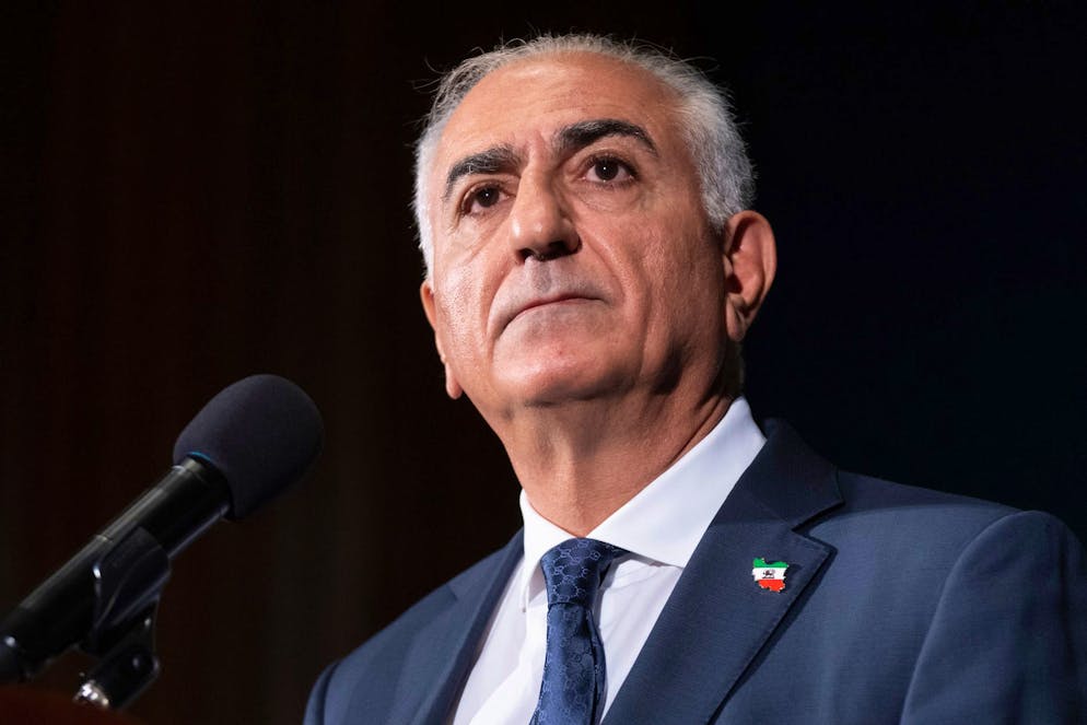 Reza Pahlavi, orami diventato Il leader dell'opposizione iraniana, ha tenuto una conferenza venerdì.