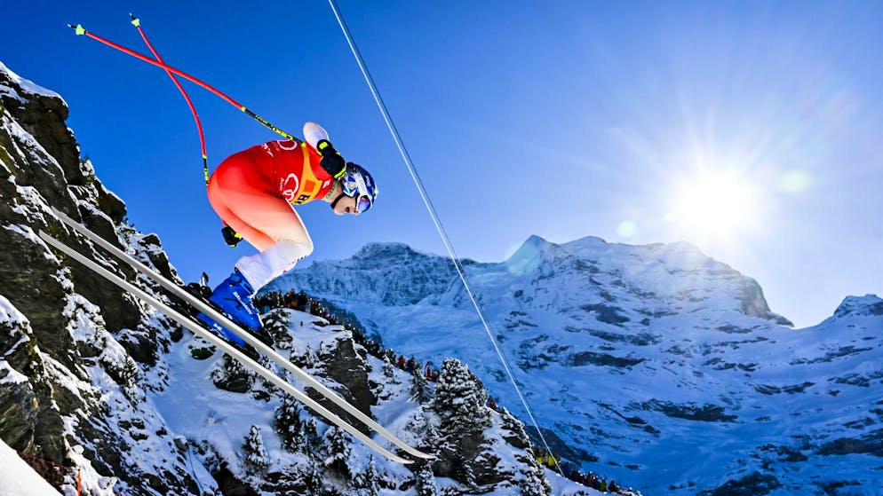 Tödliche Unfälle und legendäre Siege. Das sind die Schlüsselstellen der Lauberhorn-Abfahrt