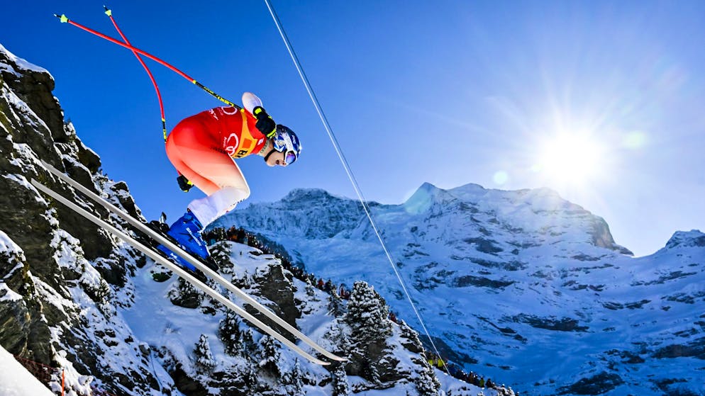 Marco Odermatt will auch dieses Jahr am Lauberhorn triumphieren.