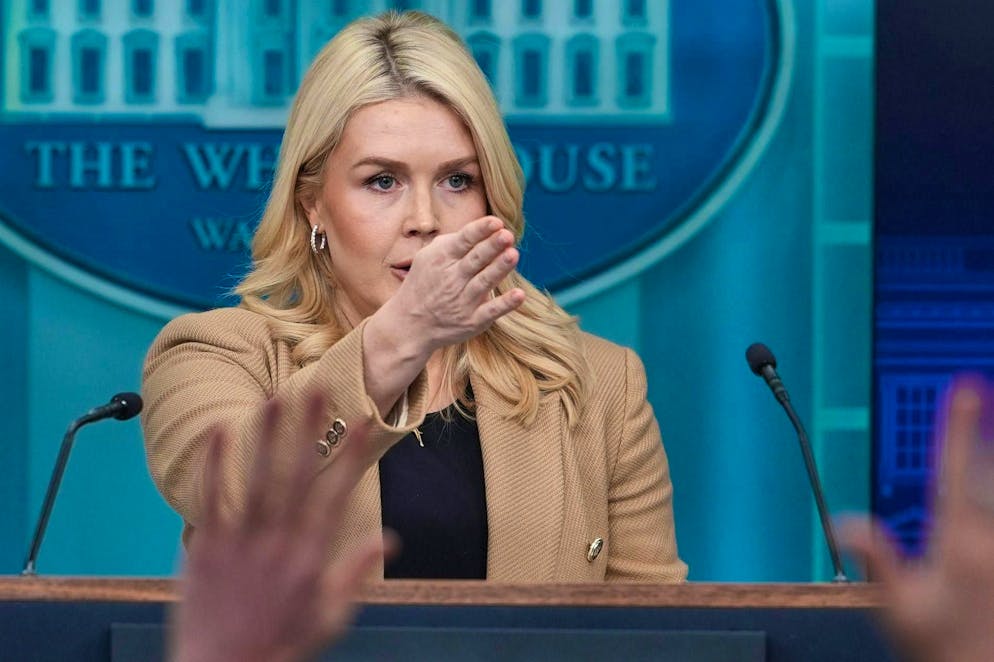 Karoline Leavitt ha fatto scalpore lo scorso giovedì.