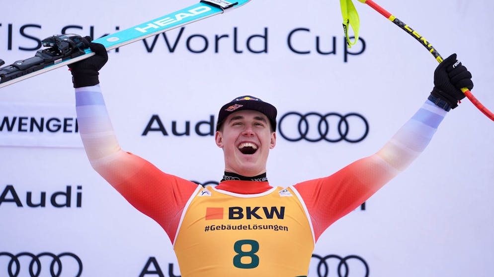 Super-G de Wengen. La surprise du chef Franzoni, von Allmen troisième : la Suisse reste sur sa faim