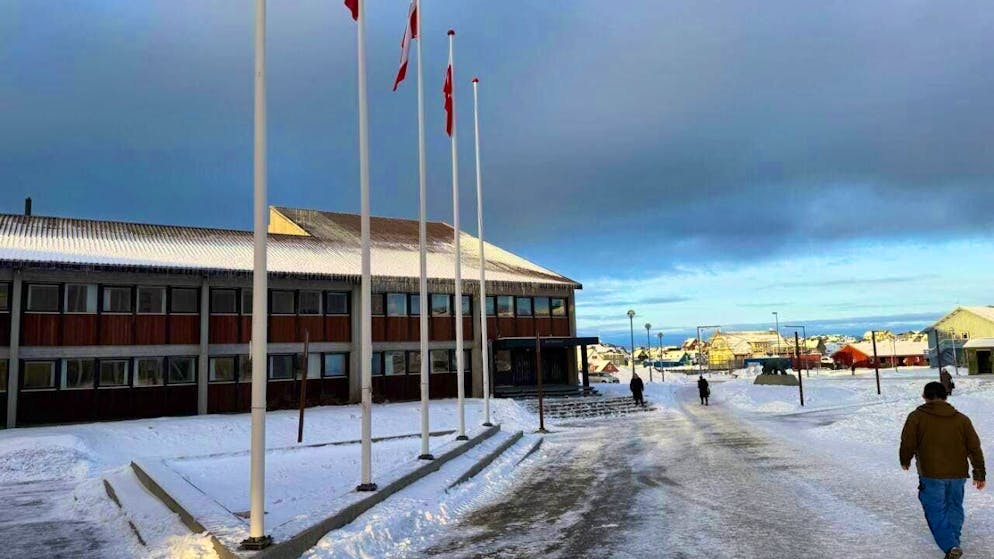 Greenlandic parliament in Nuuk. Photo: Julia Wäschenbach/dpa