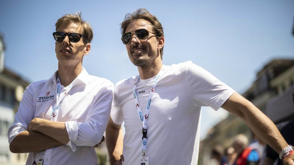 Aufschwung bei Tudor soll dieses Jahr weitergehen - Gallery. Fabian Cancellara (rechts) und CEO Raphael Meyer haben als Miteigentümer weiterhin Grosses vor mit dem Schweizer Radsportteam Tudor