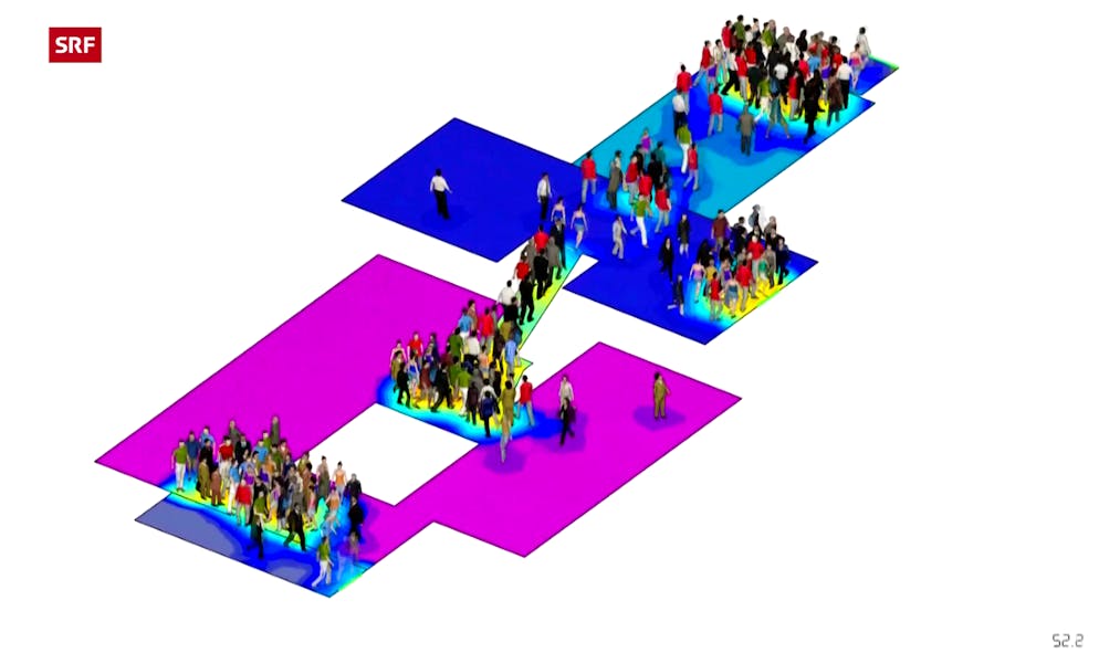 Über drei Fluchtwege hätten die Gäste die Bar Le Constellation in rund viereinhalb Minuten verlassen können.